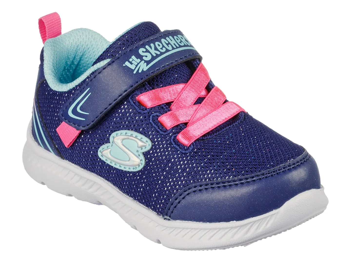 Tenis Skechers Comfy Flex Azul Para Niña