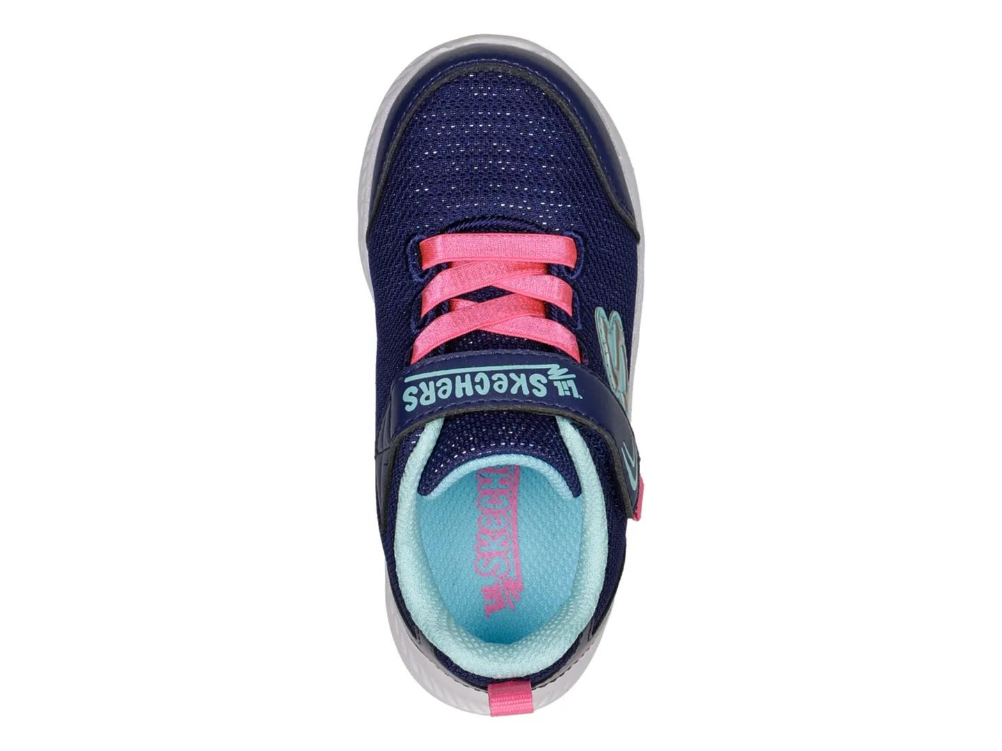 Tenis Skechers Comfy Flex Azul Para Niña