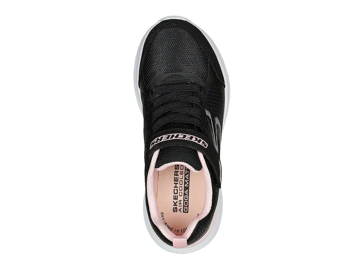 Tenis Skechers Run 400 Negro Para Niña