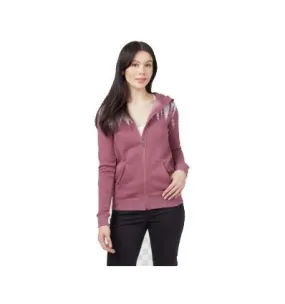 Tentree Juniper Zip Hoodie (Crushed Berry) Mujer