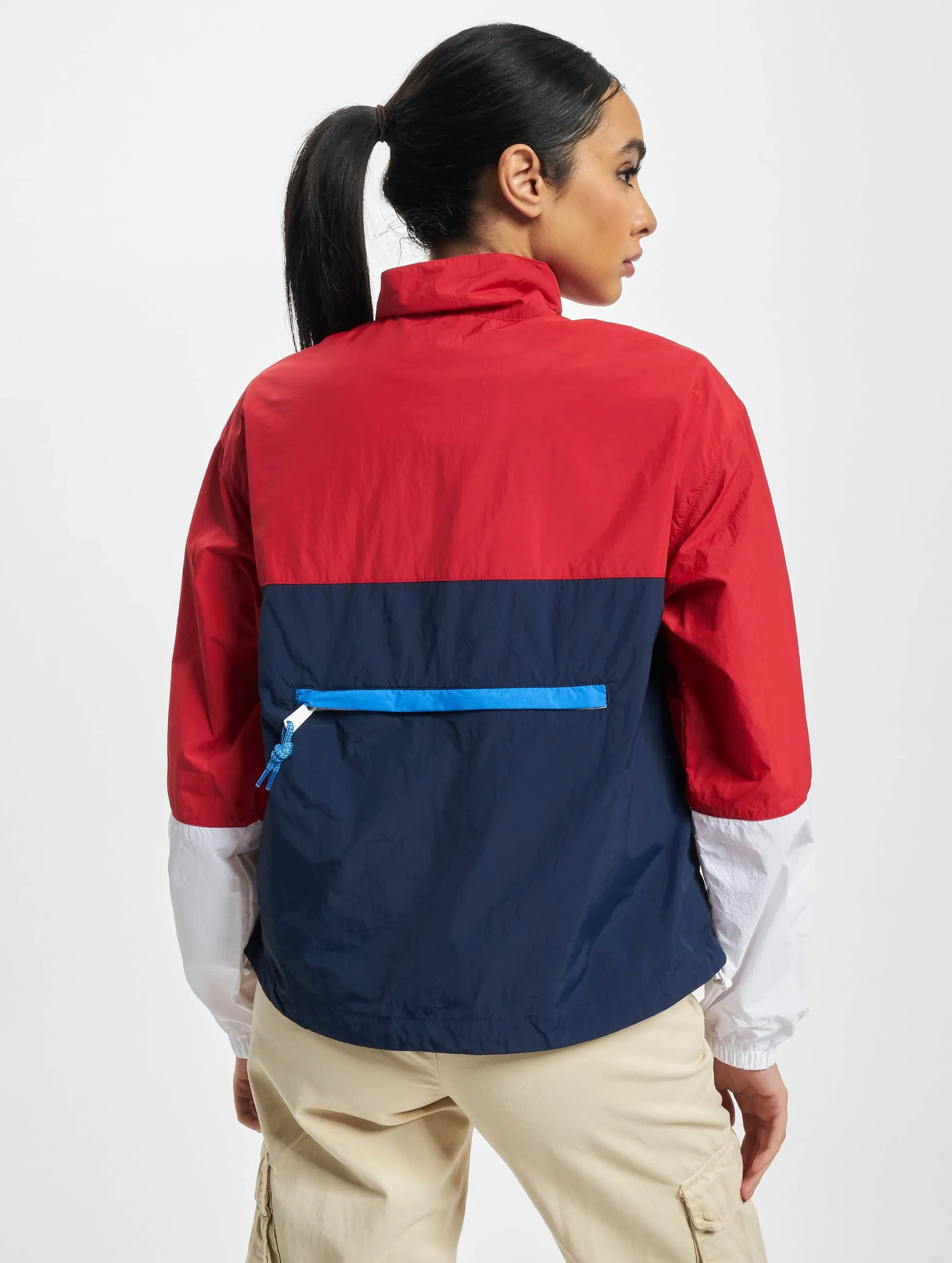 Tommy Jeans Colorblock Popover Windbreaker