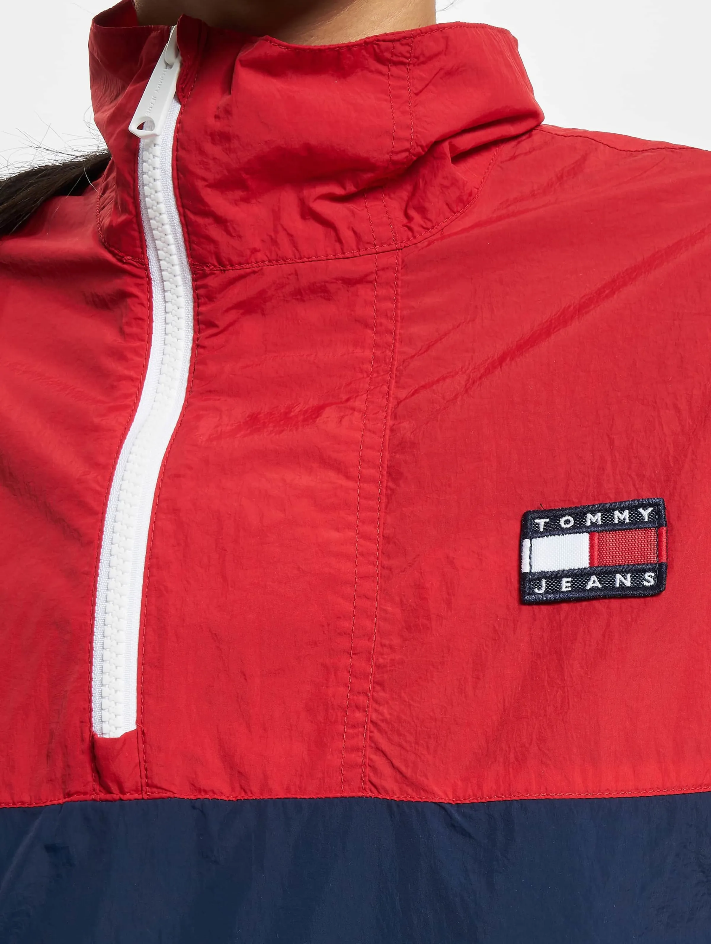 Tommy Jeans Colorblock Popover Windbreaker