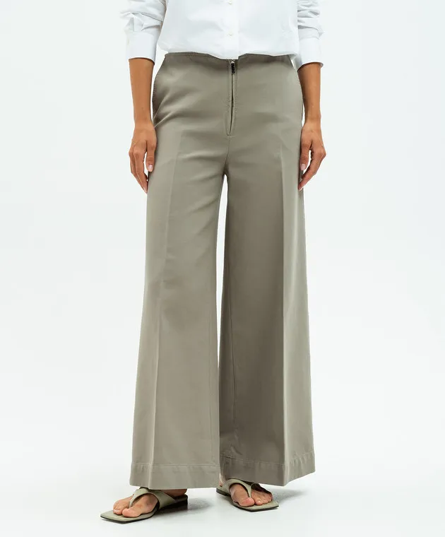 Toteme Gray flared pants