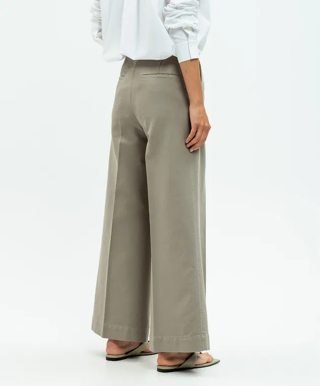 Toteme Gray flared pants