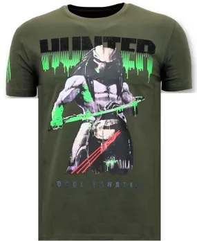 Tough Hombres camiseta - Predator Hunter - Verde