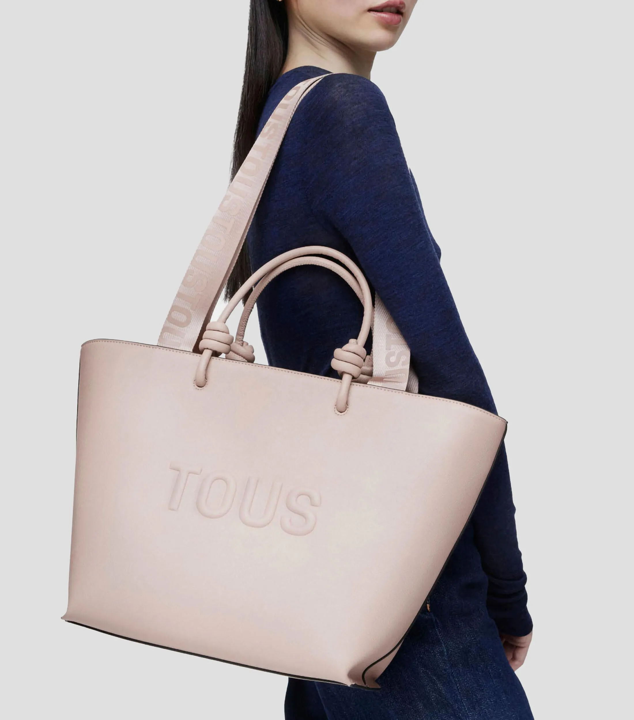 Tous Bolso Tote La Rue New Texturizado Mujer