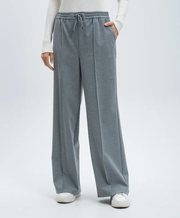 Twinset Actitude Gray pants with logo