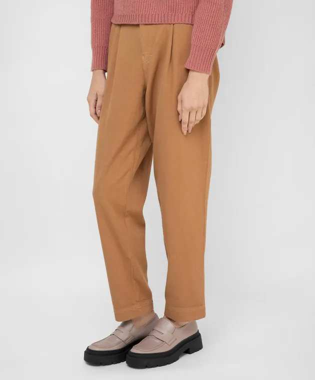 Twinset Khaki Banana Pants