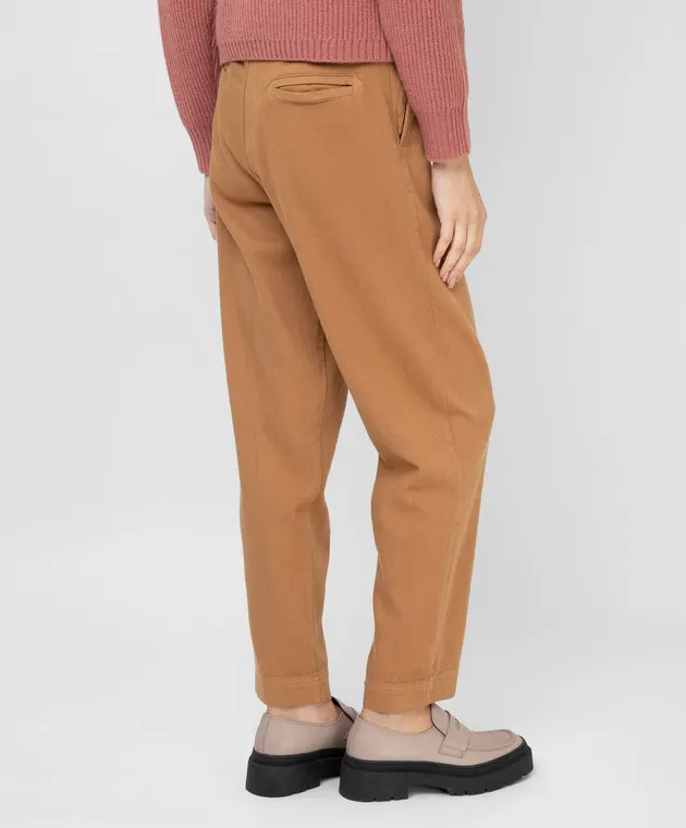 Twinset Khaki Banana Pants