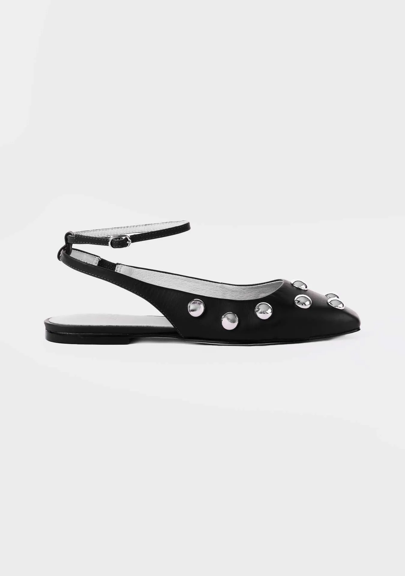 Vinci Shoes Isadora Black Ballerinas