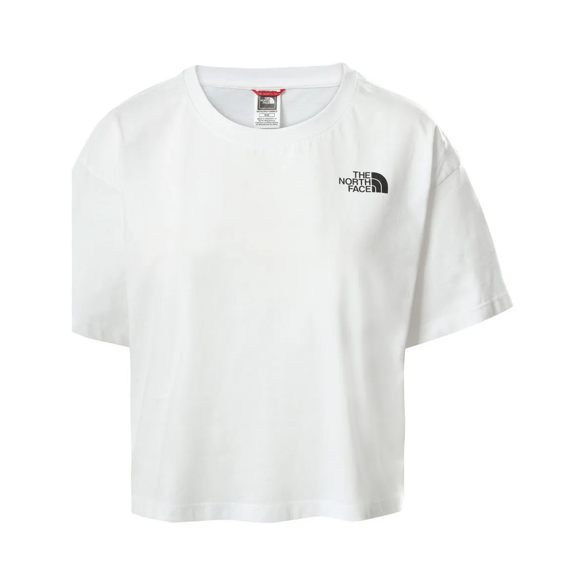 W CROPPED SIMPLE DOME TEE