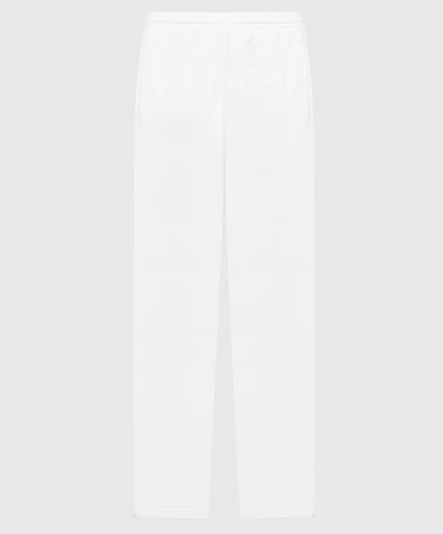 WARDROBE.NYC White pants with zippers in the side seams