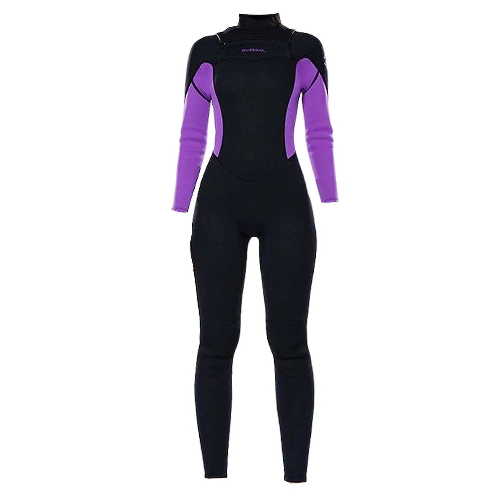 Wetsuit Women Uv Protection Keep Warm For Water Sports Snorkeling Swimming Xl Violet