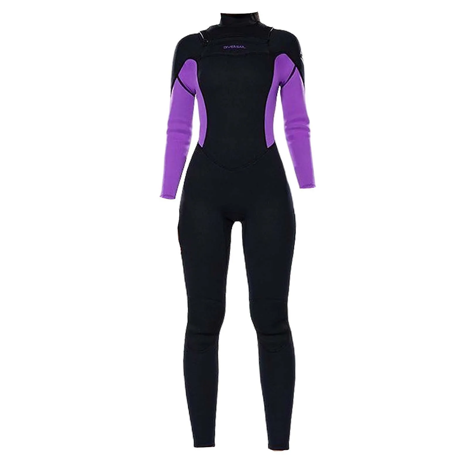 Wetsuit Women Uv Protection Keep Warm For Water Sports Snorkeling Swimming Xl Violet