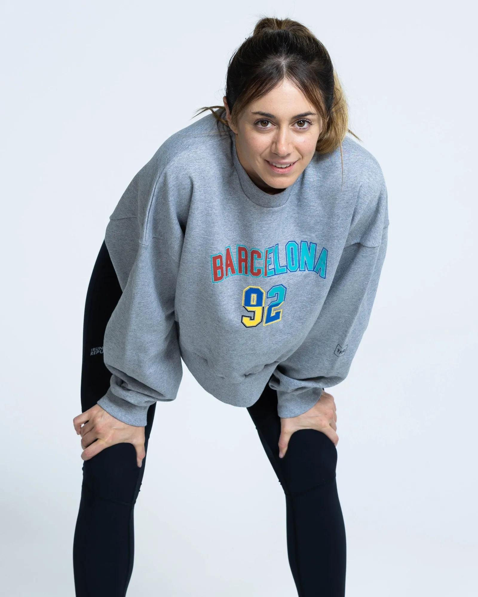 Women's Amplified Barcelona 92 Oversized Crew Neck