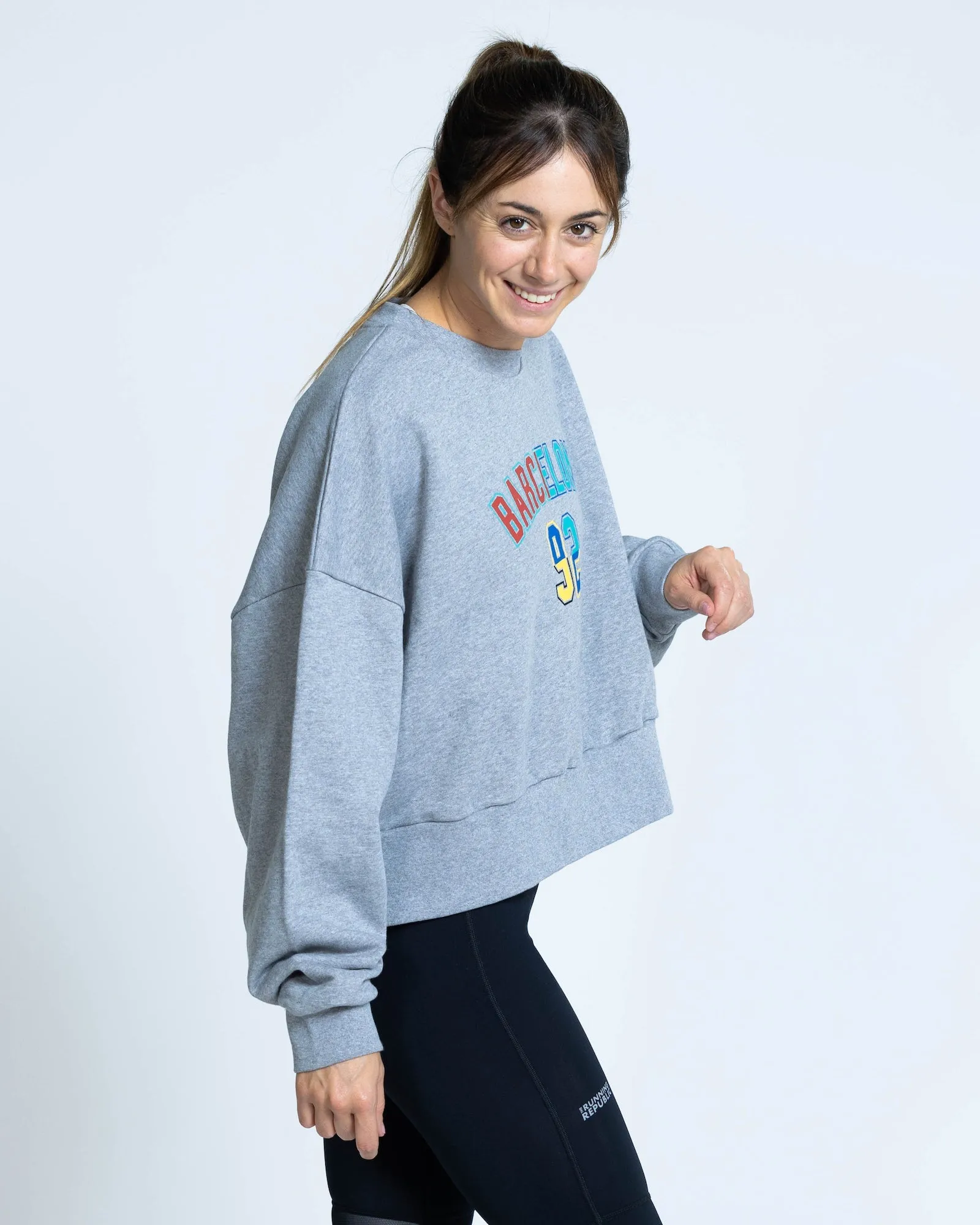 Women's Amplified Barcelona 92 Oversized Crew Neck