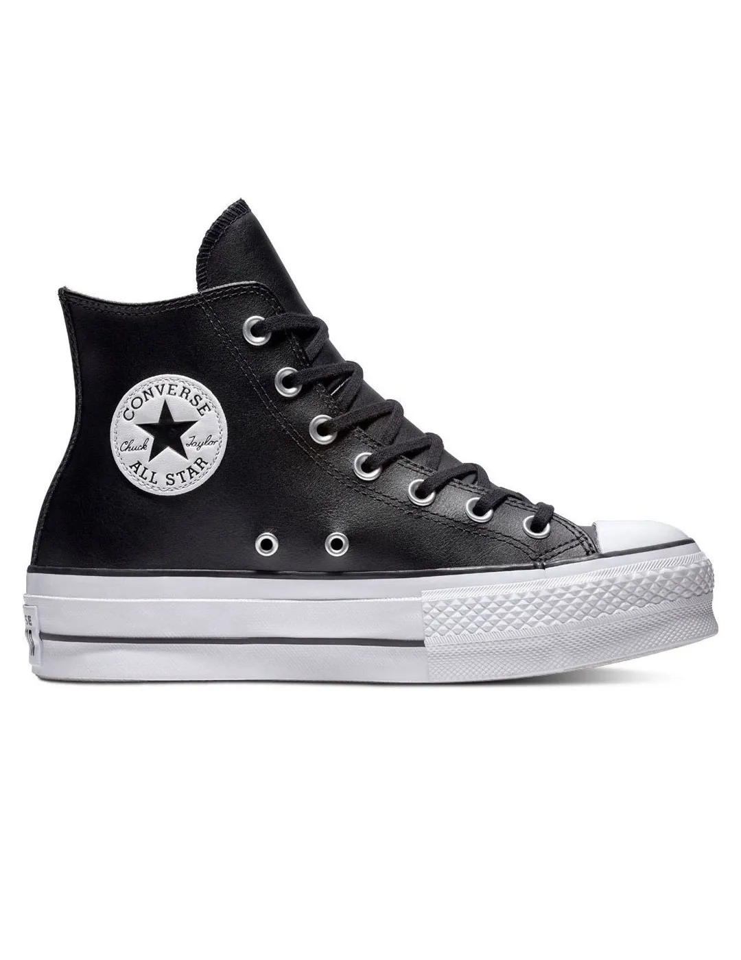 zapatilla converse alta chuck taylor negro