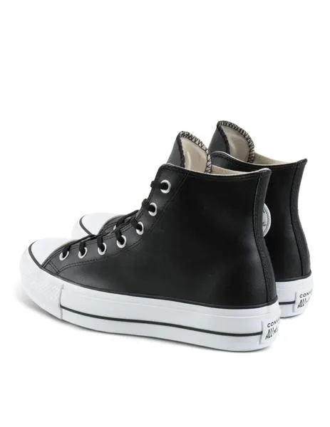 zapatilla converse alta chuck taylor negro