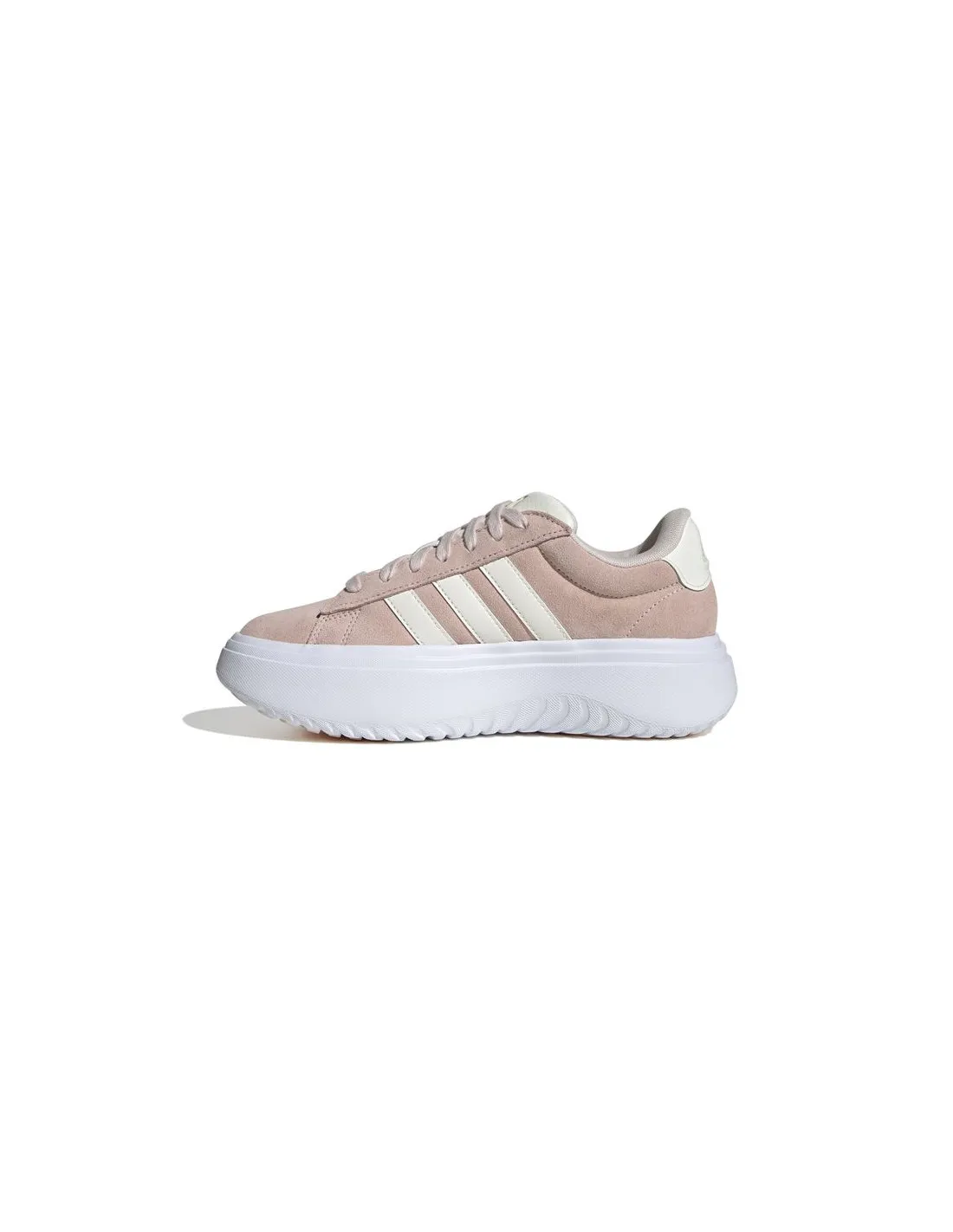 Zapatillas adidas Grand Court Platform Suede Mujer Rosa