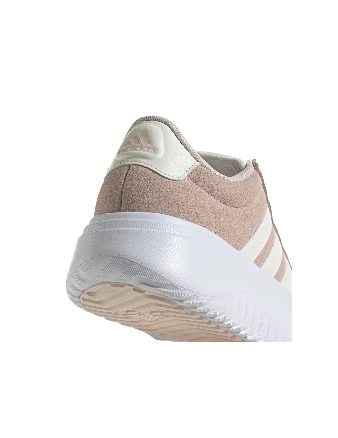 Zapatillas adidas Grand Court Platform Suede Mujer Rosa