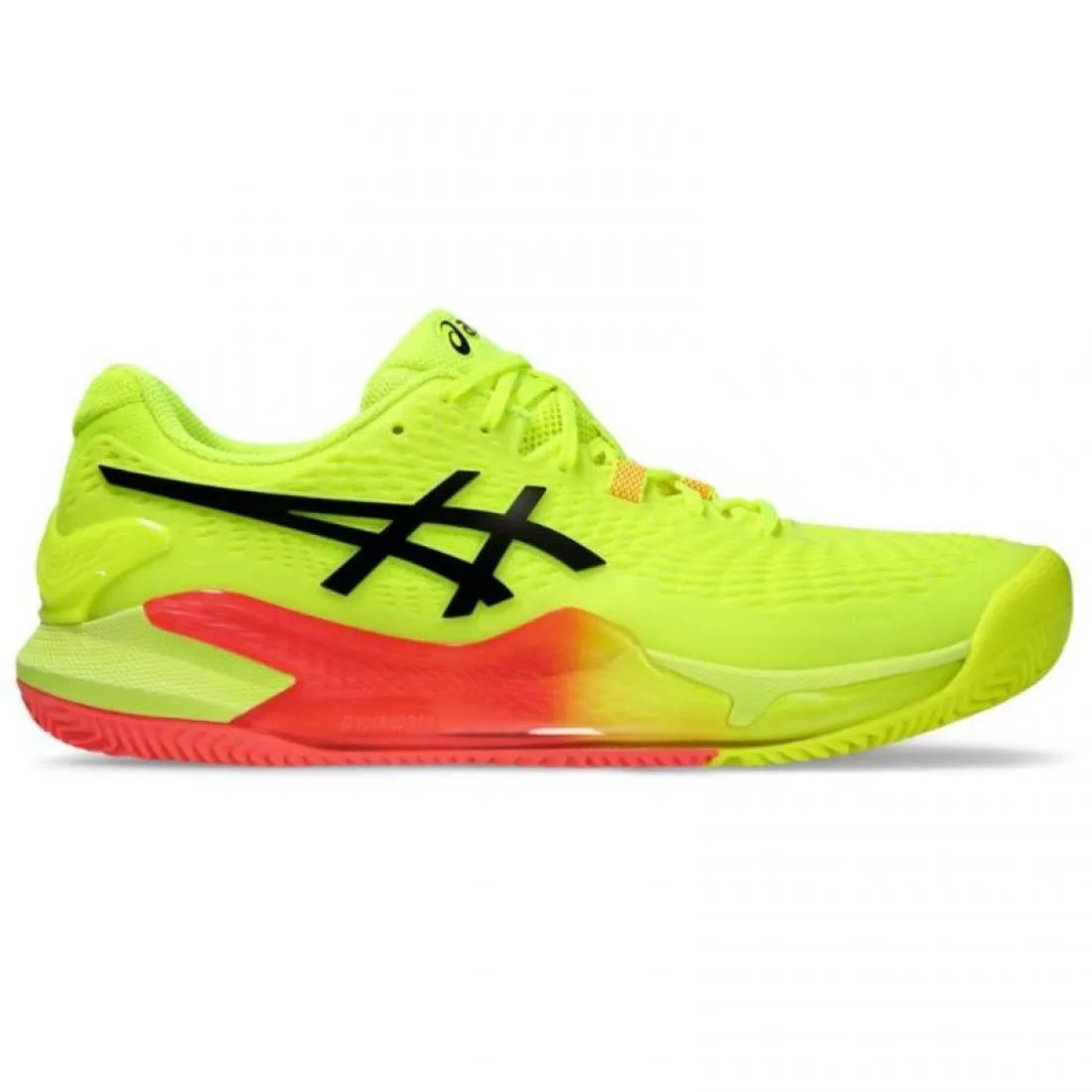 Zapatillas Asics Gel Resolution 9 Clay Paris Amarillo Negro | Asics