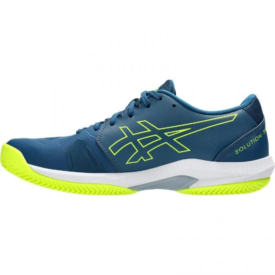 Zapatillas Asics Solution Swift FF 2 Clay Azul Mako Amarillo | Asics