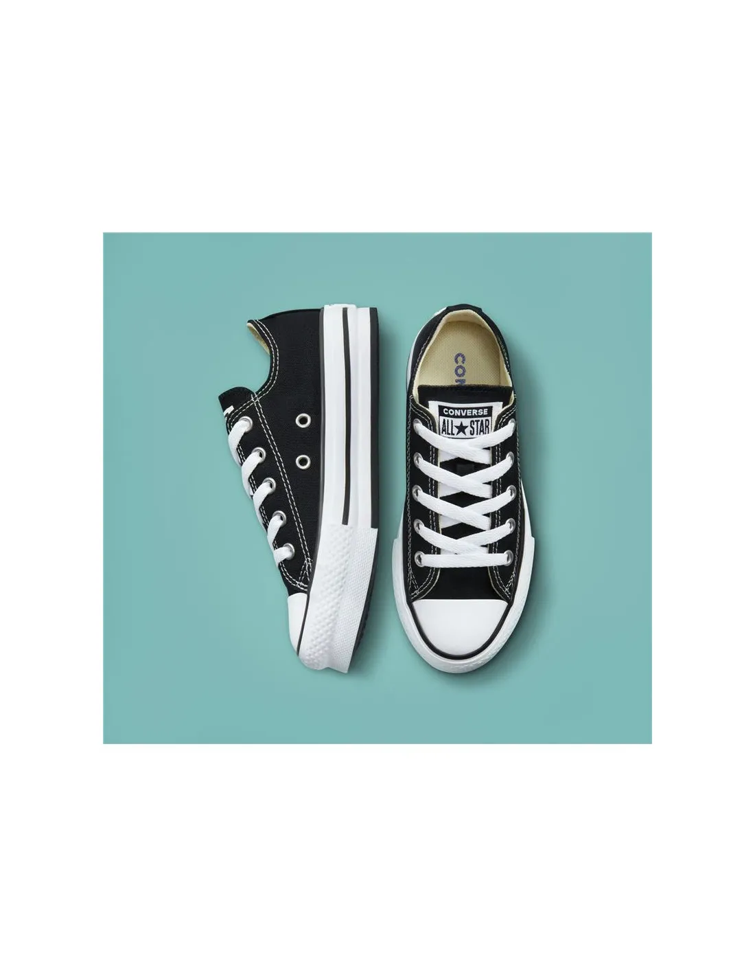 Zapatillas bajas Converse Chuck Taylor All Star Lift Platform Infantil Bk