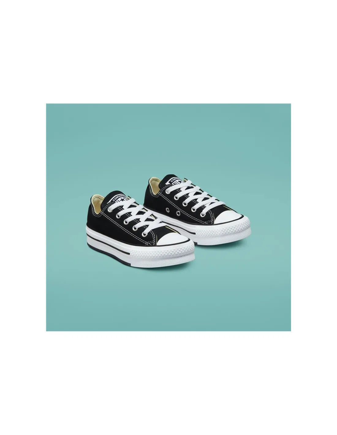 Zapatillas bajas Converse Chuck Taylor All Star Lift Platform Infantil Bk