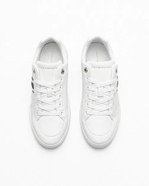 Zapatillas blancas Tommy Hilfiger Webbing Court Sneaker Blanco