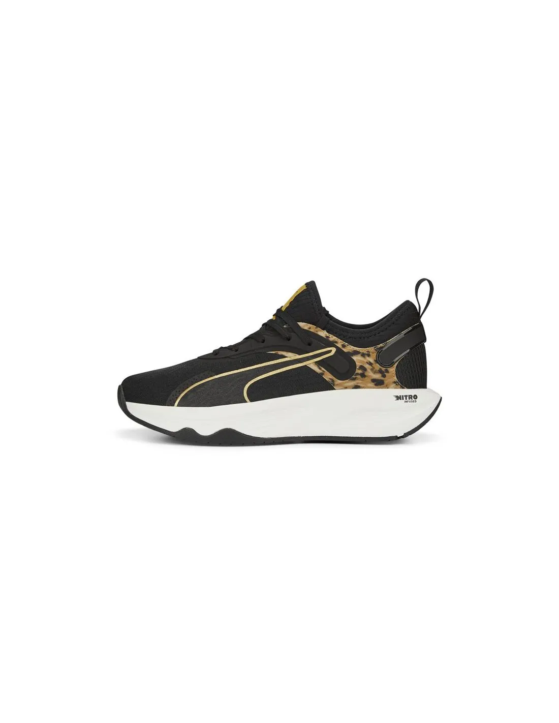 Zapatillas De Fitness Puma Pwr Xx Nitro Safari Glam Negro Mujer