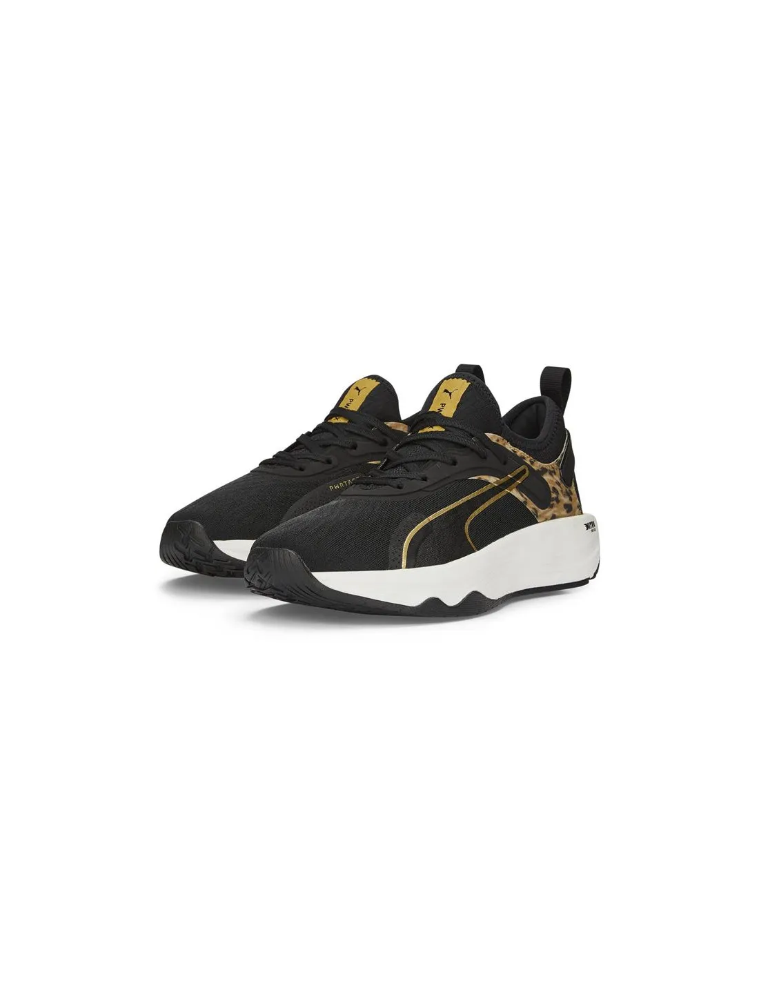 Zapatillas De Fitness Puma Pwr Xx Nitro Safari Glam Negro Mujer