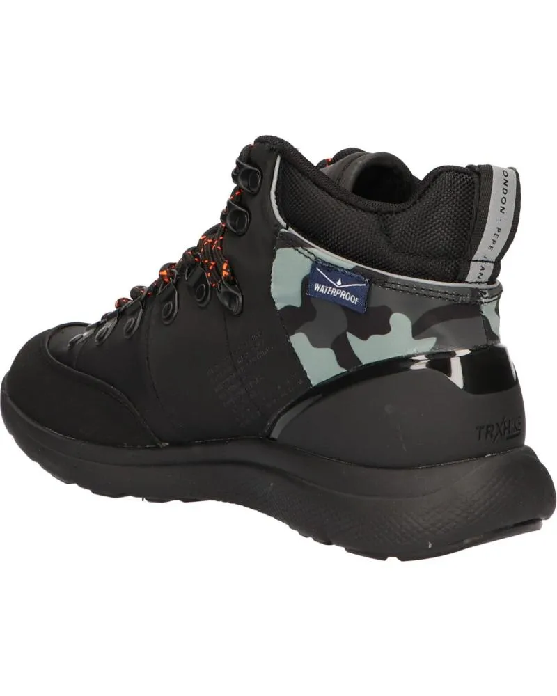 Zapatillas deporte de Hombre PEPE JEANS PMS30564 HIKE 999 BLACK