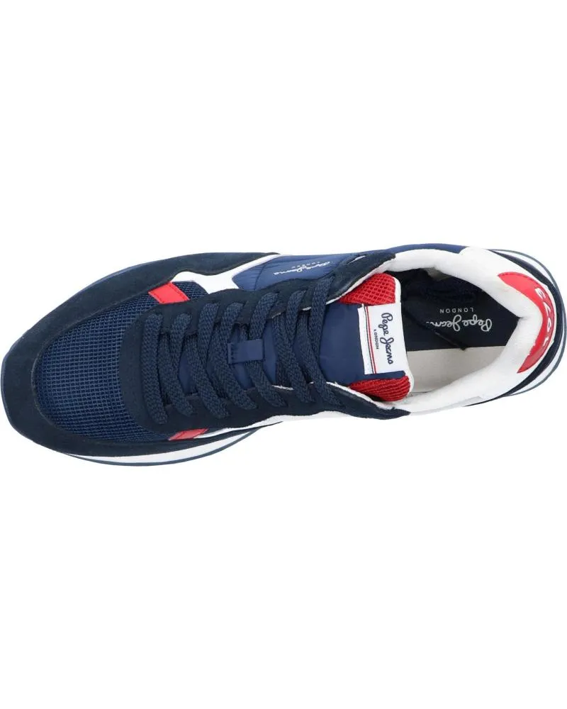 Zapatillas deporte de Hombre PEPE JEANS PMS30753 BRITT REVERSE 595 NAVY