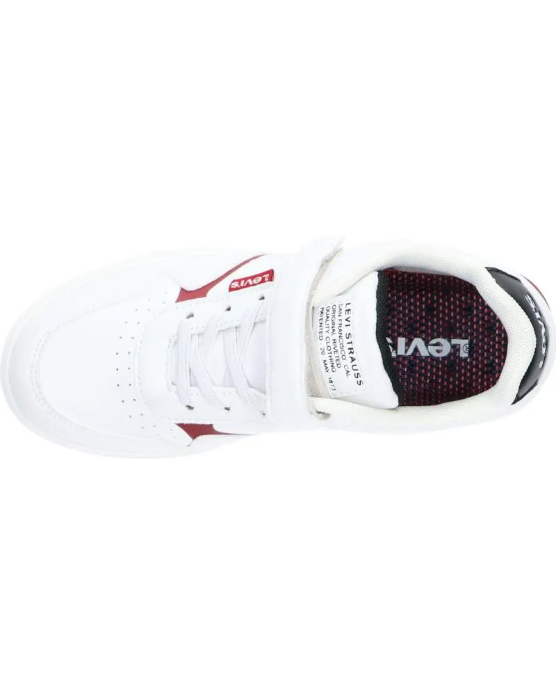 Zapatillas deporte de Niña y Niño LEVIS VIRV0030S NEW SHOT 0061 WHITE