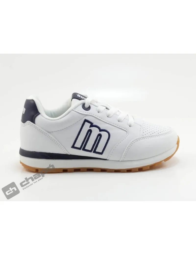 Zapatillas Deportiva Blanco Mustang 48681