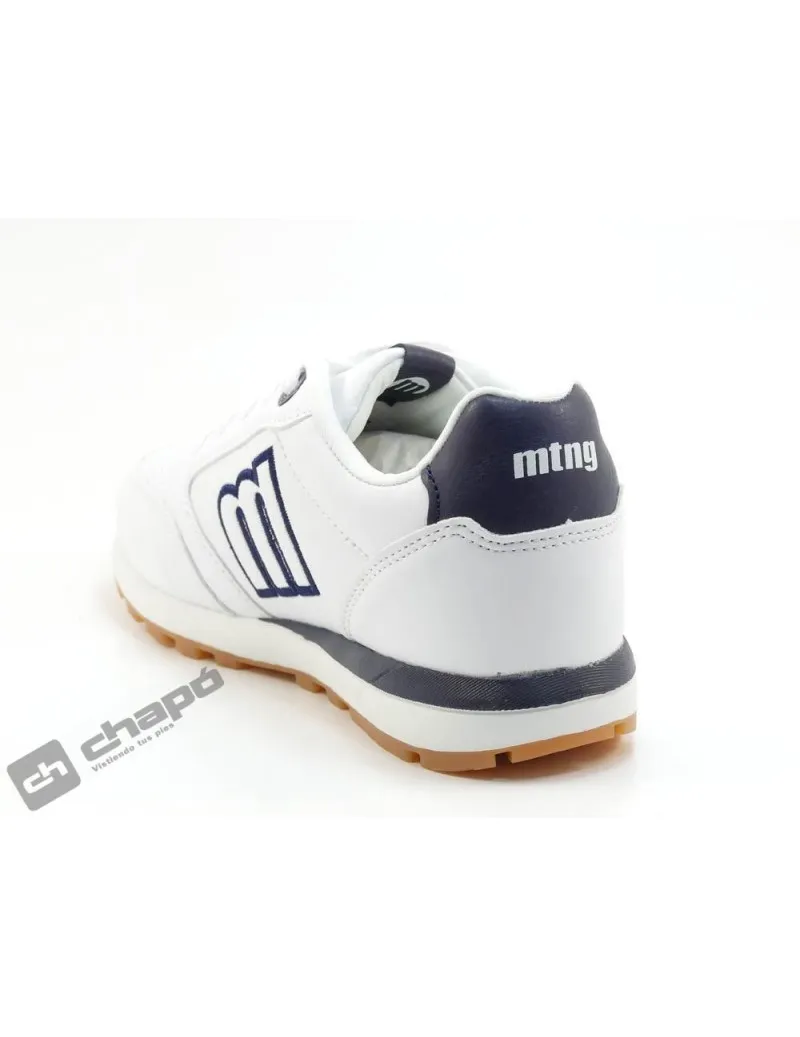 Zapatillas Deportiva Blanco Mustang 48681