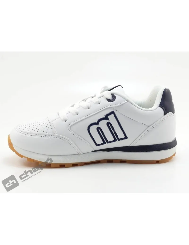 Zapatillas Deportiva Blanco Mustang 48681