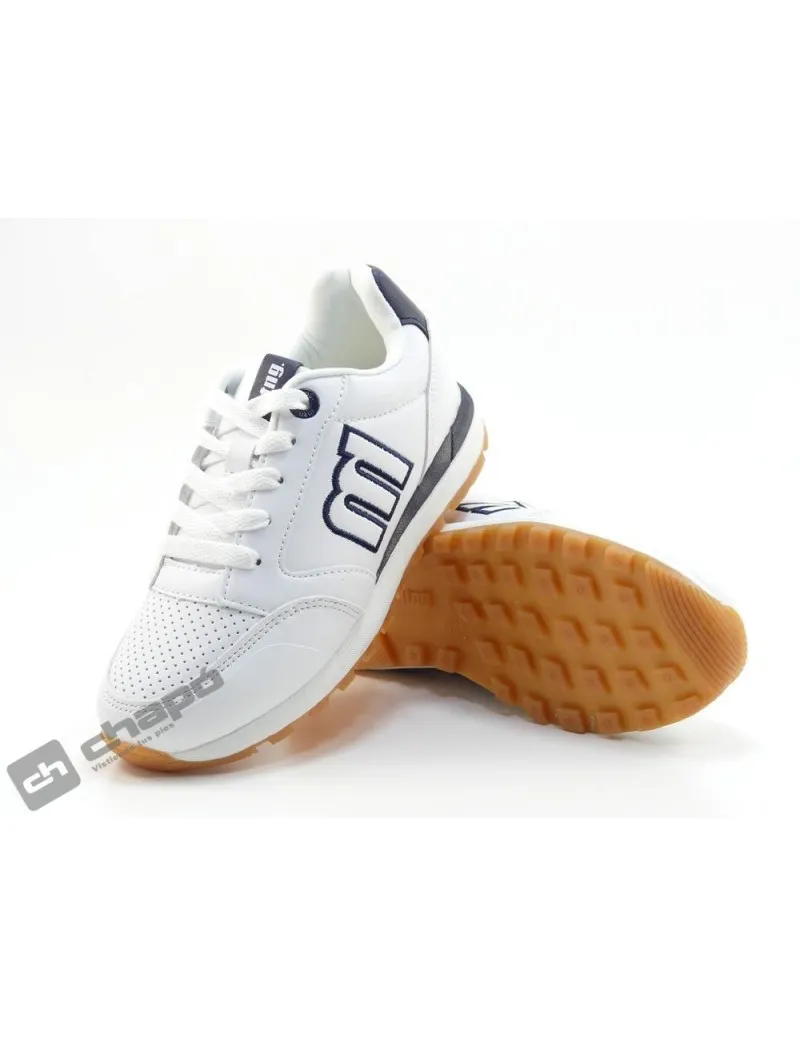 Zapatillas Deportiva Blanco Mustang 48681