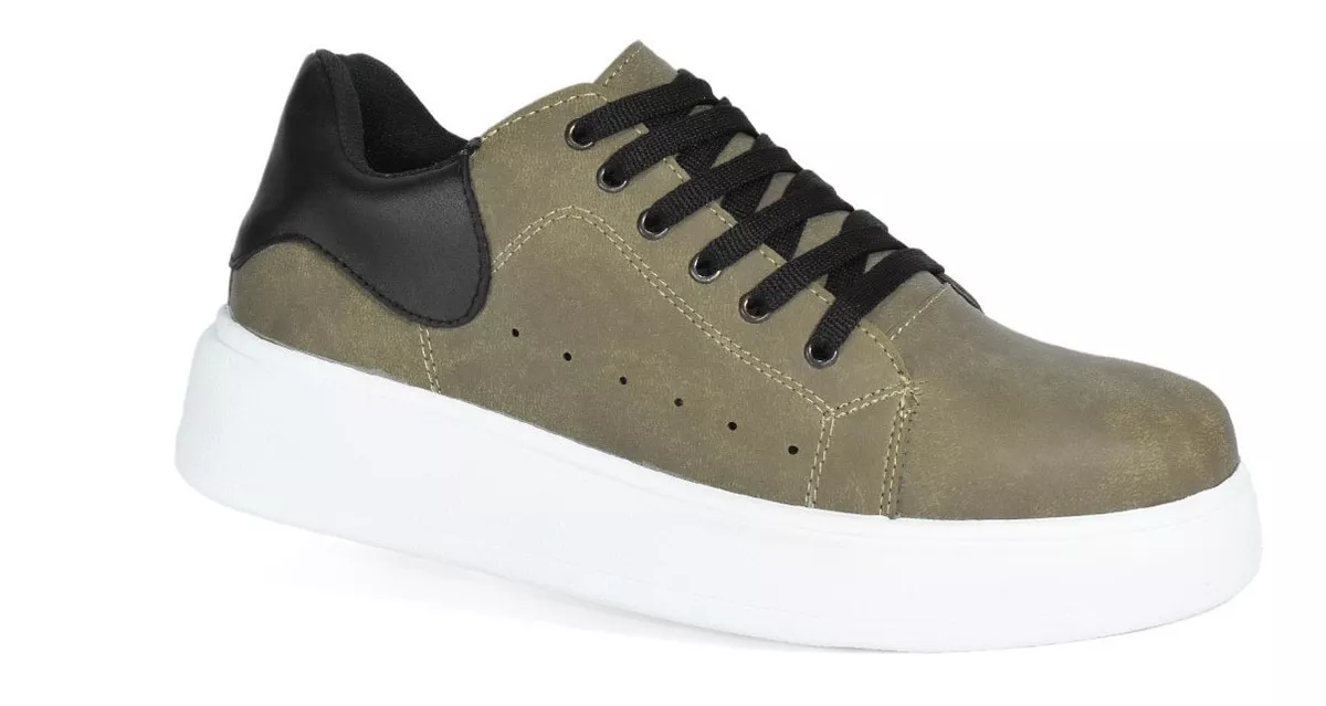 Zapatillas Hombre Urbana Plataforma Comoda Serafinne 642