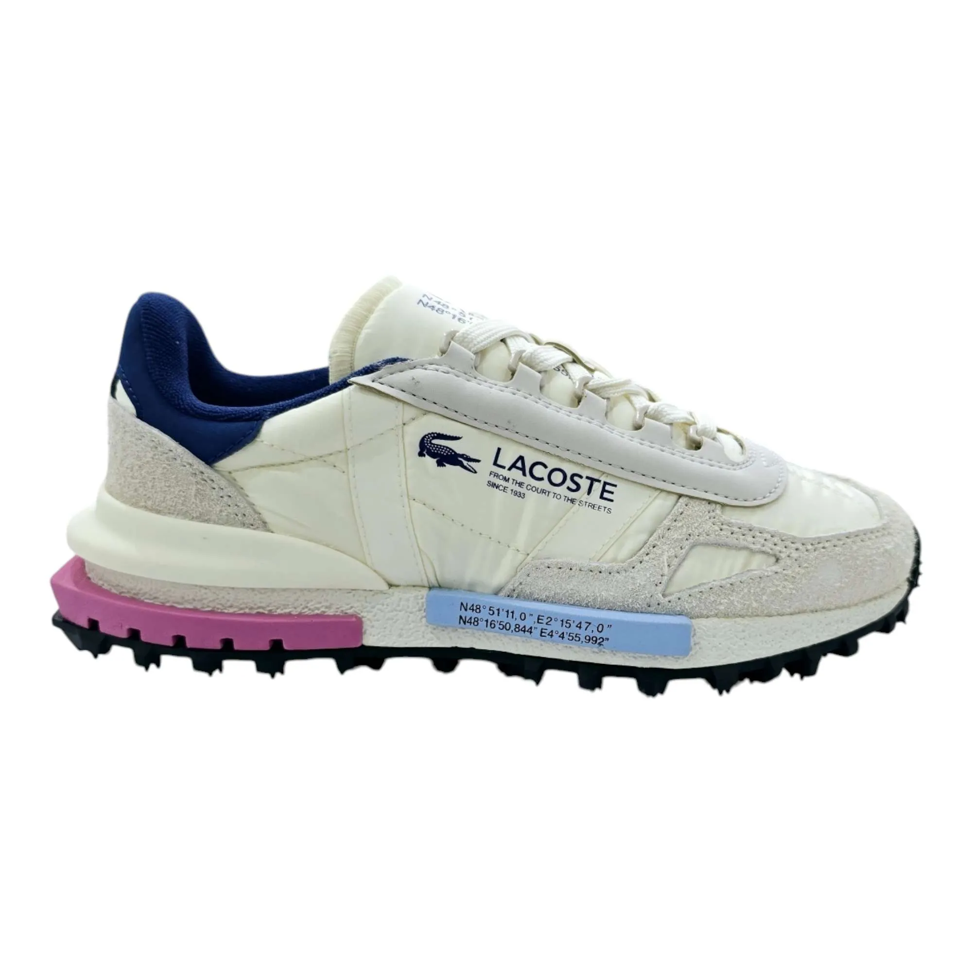 ZAPATILLAS MUJER LACOSTE ELITE ACTIVE 224 BEIGE