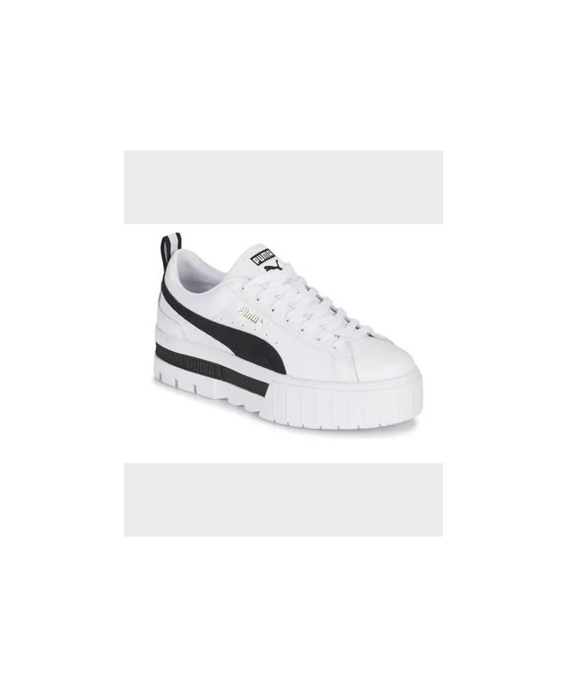 Zapatillas Plataforma PUMA Mayze Blanco Negro