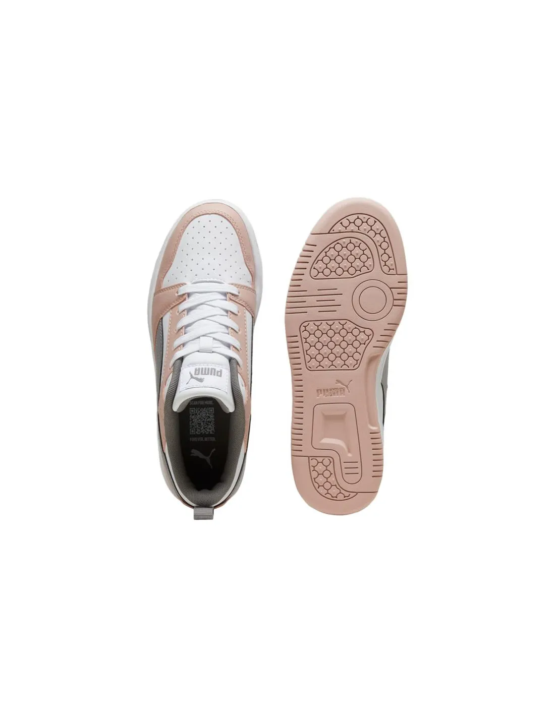 Zapatillas Puma Rebound v6 Low Blanco Mujer