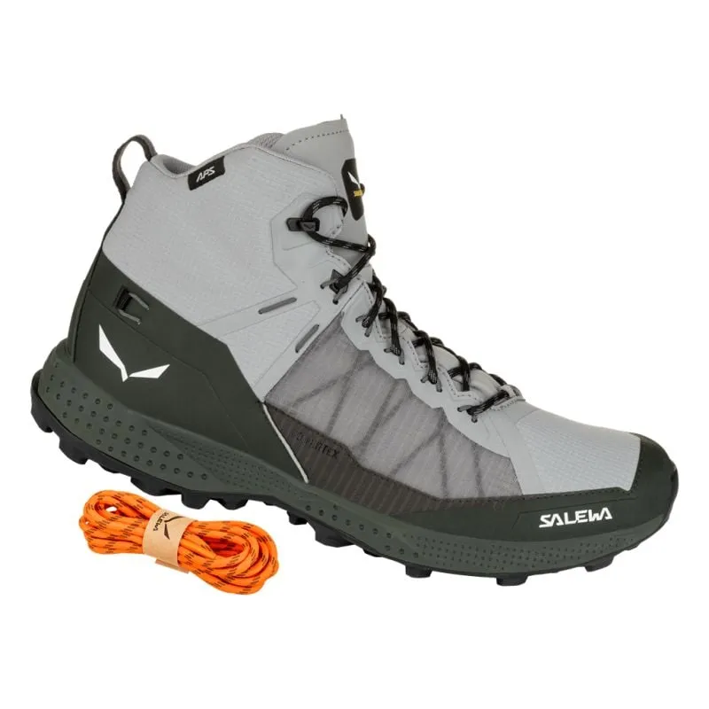 Zapatos de senderismo Salewa PEDROC PRO MID PTX (Alloy/Olivo oscuro) Hombre