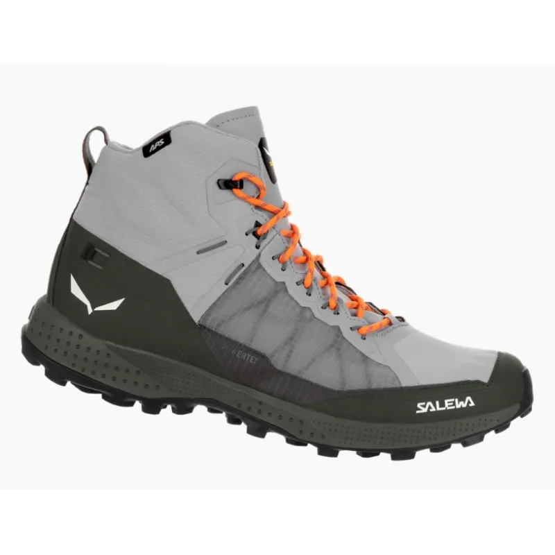 Zapatos de senderismo Salewa PEDROC PRO MID PTX (Alloy/Olivo oscuro) Hombre