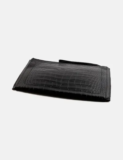 Zara Bolso negro polipiel